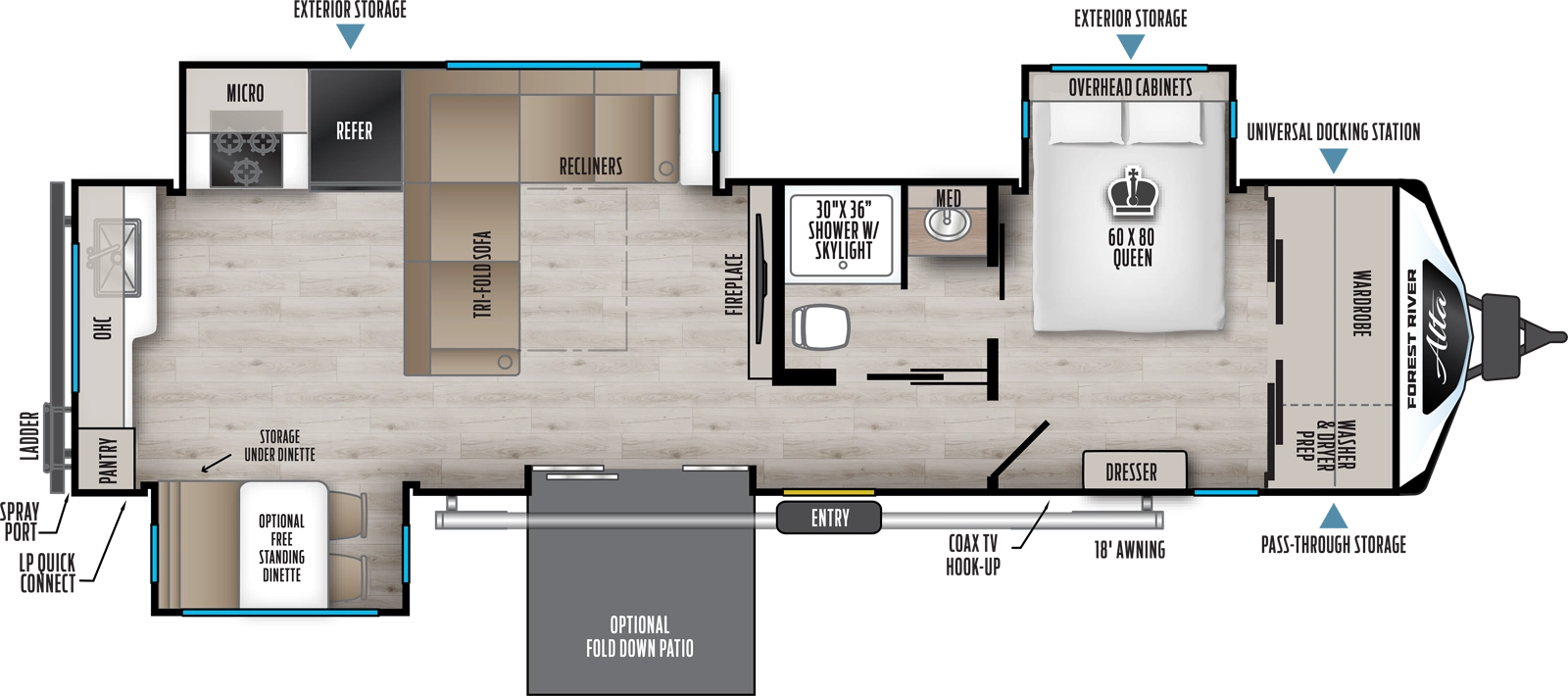 Alta 3175RK Floorplan